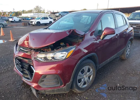 2017 Chevrolet Trax Ls из США, поврежденный, VIN 3GNCJKSB3HL133619